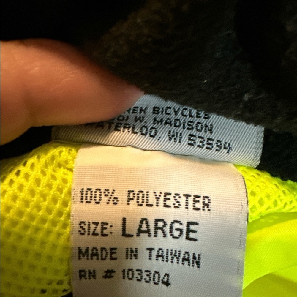 Trek Cycling Neon Yellow Jacket ** see notes** - Picture 4 of 8